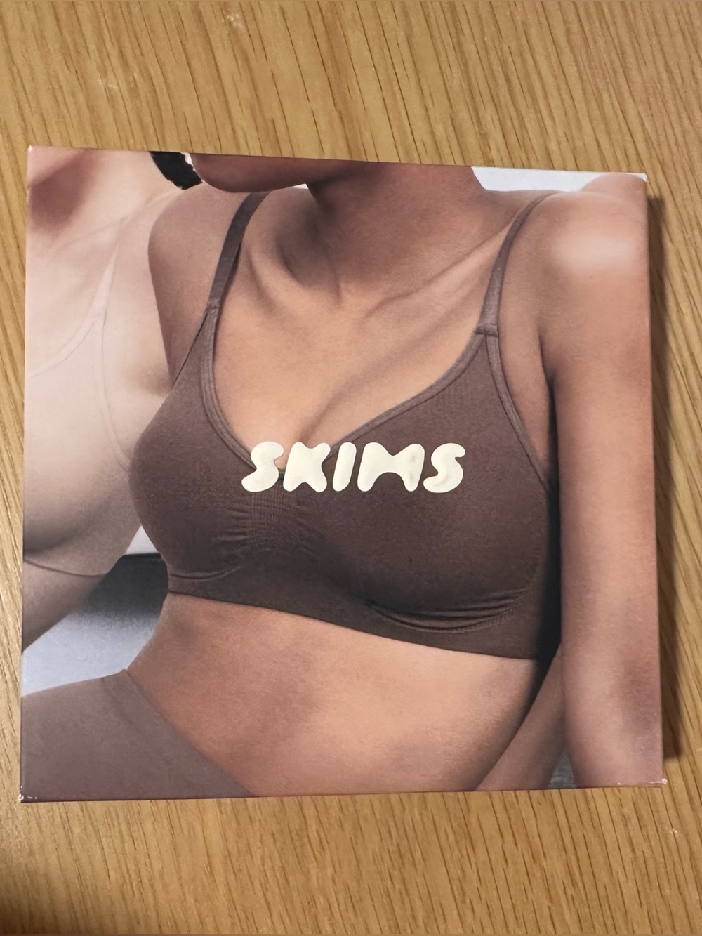 NWT_SKIMS Shapewear Bralette Sand View 5